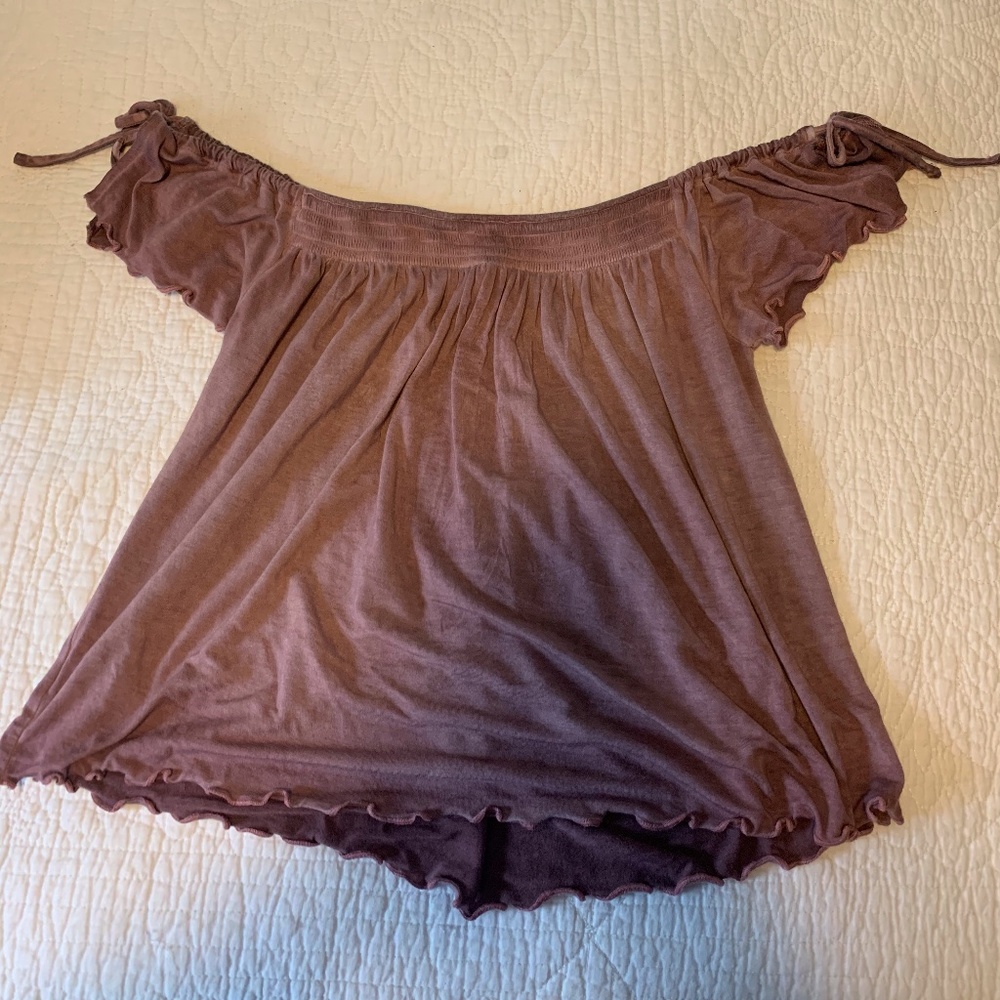 AE Soft & Sexy Off the Shoulder Blouse